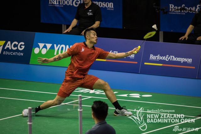 新西兰羽毛球赛林丹夺冠