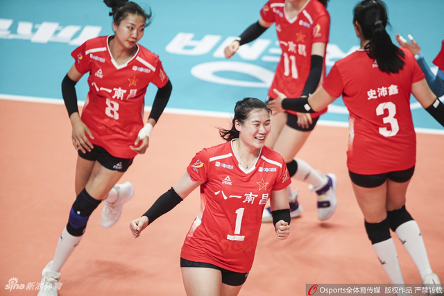 排超排位赛江苏女排1-3八一