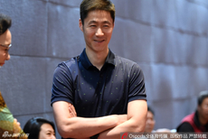 上海男排庆功会王励勤出席