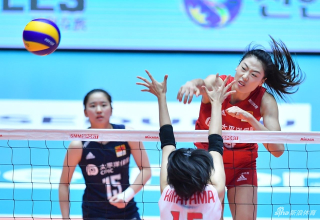 亚锦赛中国女排3-2日本进四强