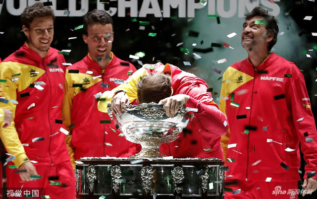 戴维斯杯西班牙2-0夺得冠军