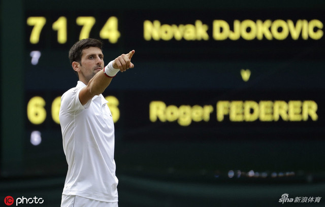 [温网男单决赛]德约科维奇3-2费德勒
