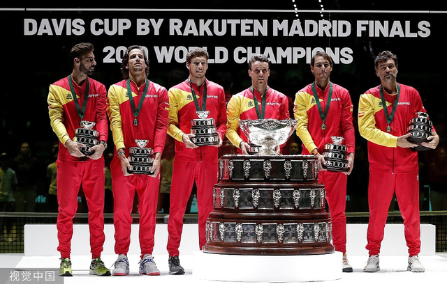 戴维斯杯西班牙2-0夺得冠军