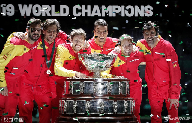 戴维斯杯西班牙2-0夺得冠军