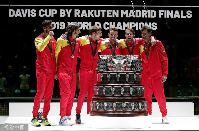 戴维斯杯西班牙2-0夺得冠军