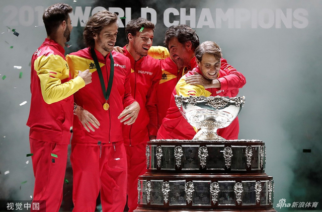 戴维斯杯西班牙2-0夺得冠军