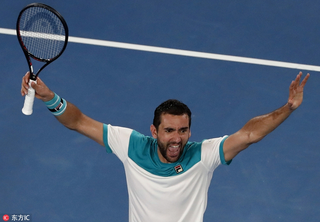 新浪直击澳网西里奇晋级决赛