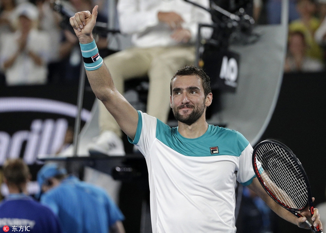 新浪直击澳网西里奇晋级决赛
