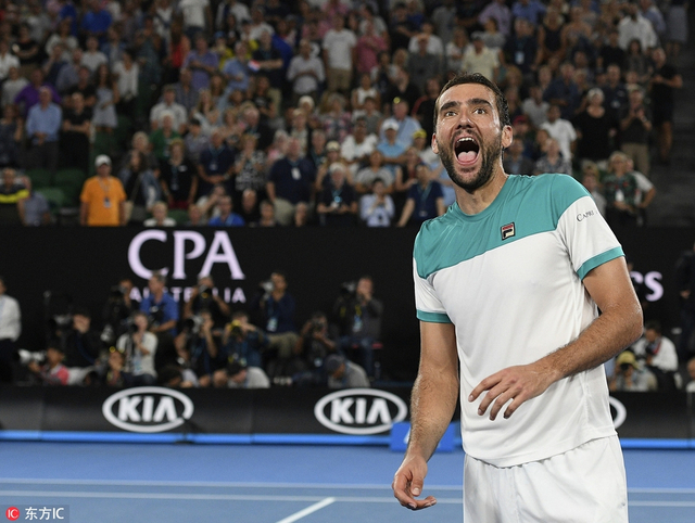 新浪直击澳网西里奇晋级决赛