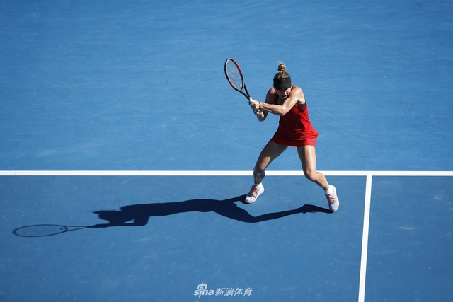 直击哈勒普救赛点首进澳网决赛