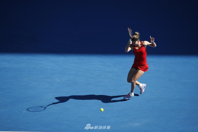 直击哈勒普救赛点首进澳网决赛