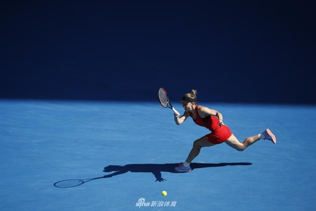 直击哈勒普救赛点首进澳网决赛