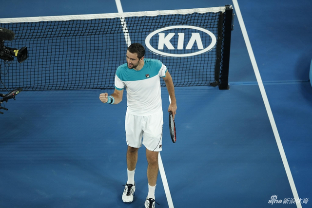 新浪直击澳网西里奇晋级决赛