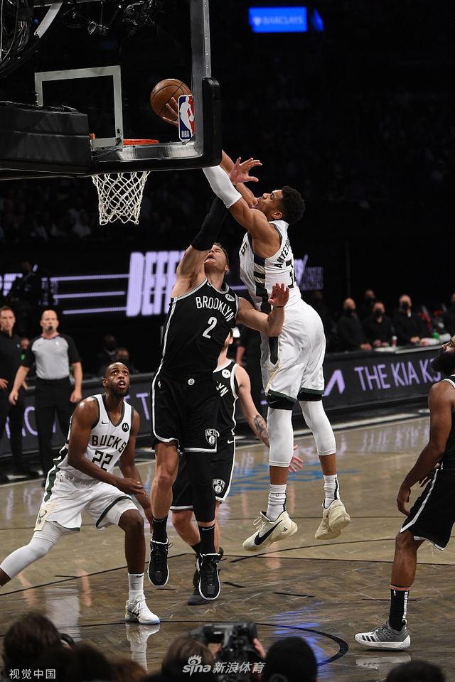 [nba季后赛]雄鹿加时113-111篮网 kd空砍48分