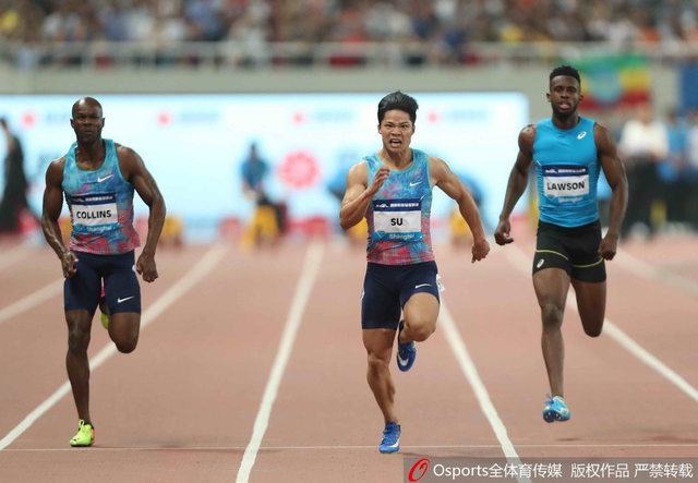 2017钻石联赛上海站 苏炳添百米夺冠