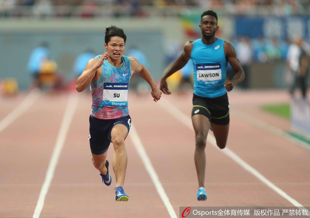 2017钻石联赛上海站 苏炳添百米夺冠