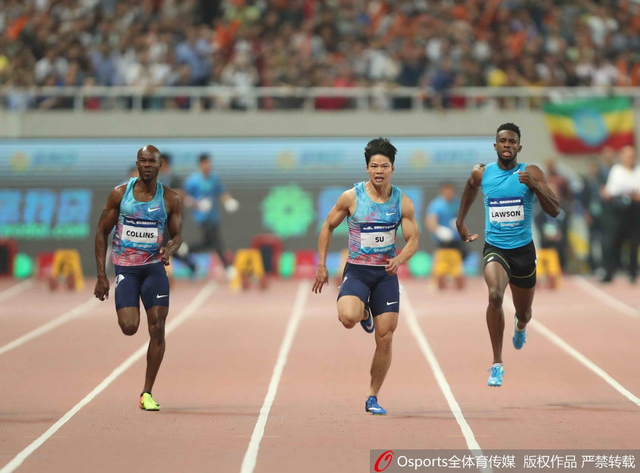 2017钻石联赛上海站 苏炳添百米夺冠