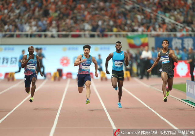 2017钻石联赛上海站 苏炳添百米夺冠