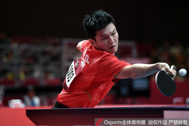 亚运会乒乓球男团中国横扫韩国摘金