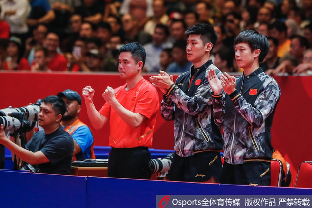 亚运会乒乓球男团中国横扫韩国摘金