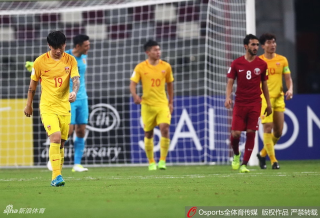 国足众将非常失望