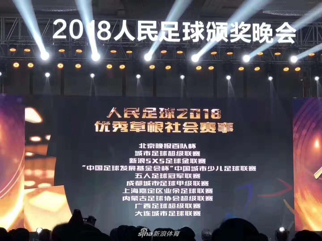 人民足球论坛足金联赛获奖