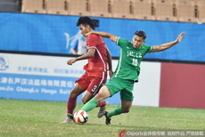 张玉宁出战全运会决赛遗憾失冠