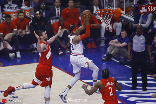[高清组图]东部半决赛76人大胜猛龙扳成3-3