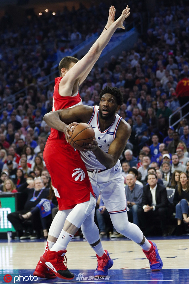 [高清组图]东部半决赛76人大胜猛龙扳成3-3