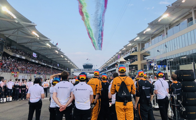 图集-2018赛季F1阿布扎比站正赛