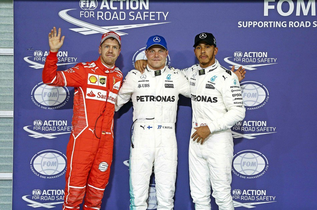 2017F1阿布扎比站排位赛