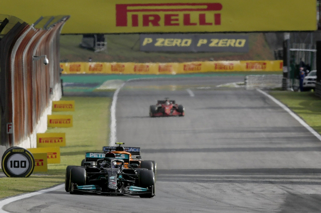 图集-2021年F1巴西站排位冲刺赛