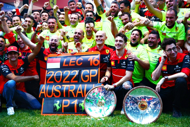 图集-2022F1澳大利亚站正赛