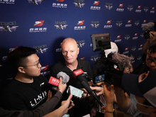 北京首钢男篮公开课莱登首亮相