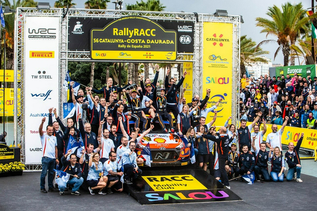 图集-2021年wrc西班牙站赛况