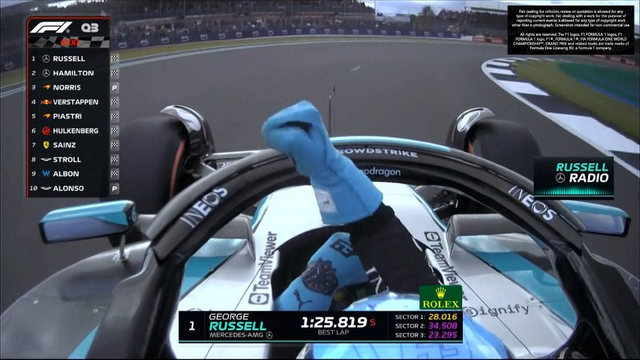 图集-2024年F1英国站排位赛