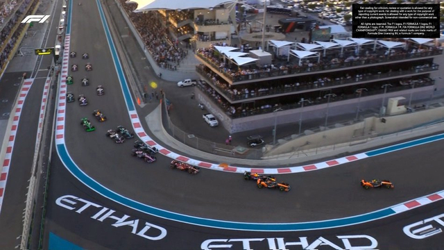 图集-2024年F1阿布扎比站正赛