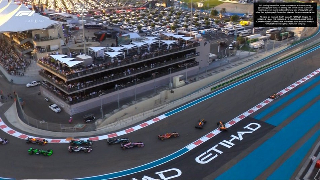 图集-2024年F1阿布扎比站正赛