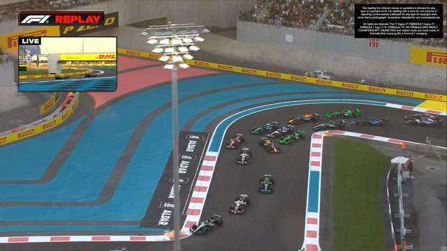 图集-2024年F1阿布扎比站正赛