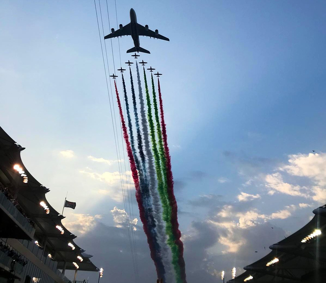 图集-2018赛季F1阿布扎比站正赛