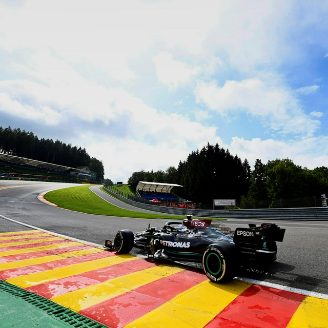 55           2021年f1比利时大奖赛周五两次练习赛在斯帕赛道结束