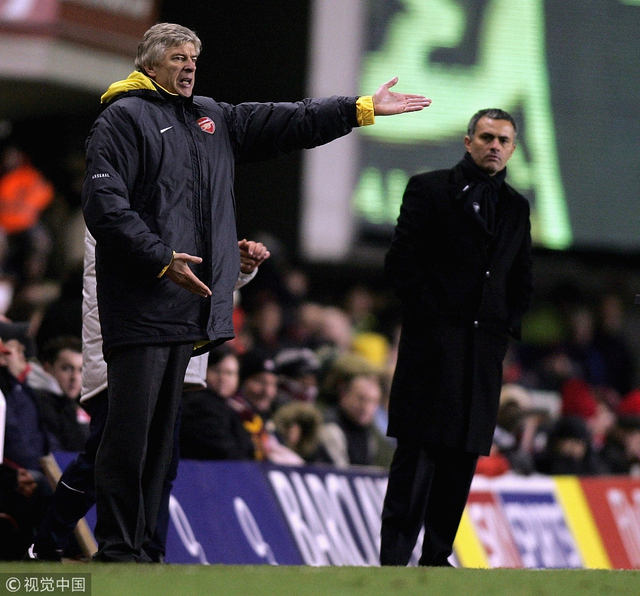 温格穆里尼奥相爱相杀欢喜冤家