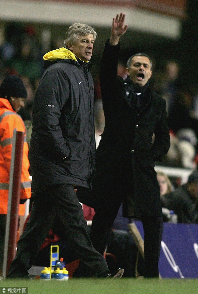 温格穆里尼奥相爱相杀欢喜冤家