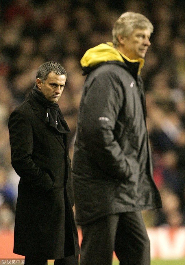 温格穆里尼奥相爱相杀欢喜冤家