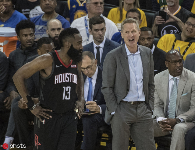 保罗发飙哈登被垫脚！裁判跟德帅认错！科尔说他是乔丹！G1戏太多