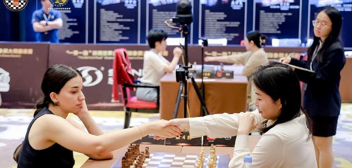 高清-陕西世界女子国际象棋大师巅峰赛开幕