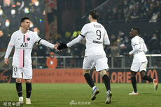 [法甲]洛里昂1-1巴黎 伊卡尔迪破门