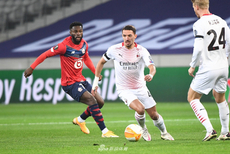 [欧联杯]里尔1-1AC米兰