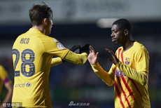 [国王杯]利纳雷斯1-2巴萨 登贝莱破门