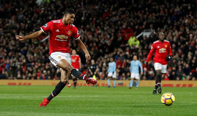 拉什福德破门瞬间